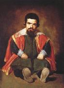 Diego Velazquez Portrait d'un nain assis a terre (don Sebastian de Morra) (df02) oil painting picture wholesale